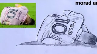 How to draw Lionel Messi | Inter Miami