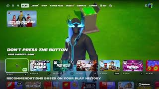 Playing Fortnite and trying to go goated.. Come join!