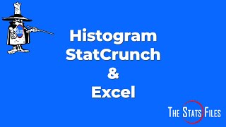 How to make a Frequency Histogram StatCrunch and Excel MyStatLab Solution