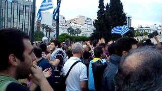 Αγανακτισμένοι στο Σύνταγμα 27/5/2011