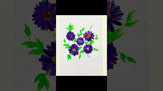 How to draw painting Flower #Short##