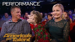 Darci Lynne and Edna Perform "Santa Baby" - My Hometown Christmas Performance