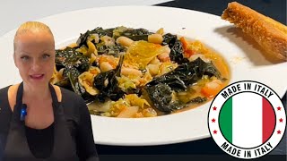 Pravá toskánská polévka /minestrone/světová delikatesa