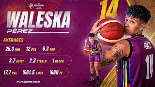 Waleska Pérez - FIBA Women's Basketball World Cup 2026 Pre-Qualifying (México)