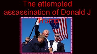 Was the attempted assassination of Donald J Trump an inside job?👀👀👀