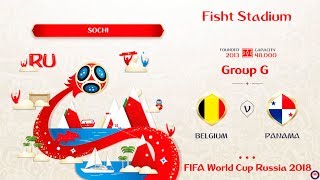 Belgium vs Panama - Group G | FIFA World Cup Russia 2018 | #BELPAN