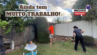 T03 - EP08 - Trabalho após o TRABALHO - a SAGA DO JARDIM! | NOSSO FLIX AUSTRÁLIA