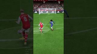 A Clean goal from unique angle | #shorts #footballplayer #fifa #gaming #fc24