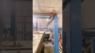 Sizer auto plywood machine #plywoodmachinery #woodworking