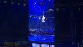 Aerial gymnasts of the water circus. WATERLAND 2024. POZNAŃ