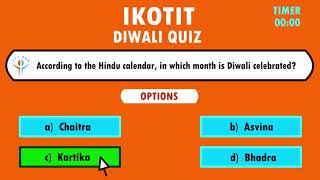 IQ 4 : Quiz on Diwali