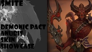 Smite - Demonic Pact Anubis showcase(Anubis Co-op vs AI Arena)