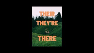 Their, They're and There - When to use ✔️  #shorts #questions #ytshorts  #homophones