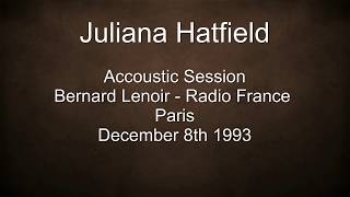 Juliana Hatfield - Acoustic session 1993