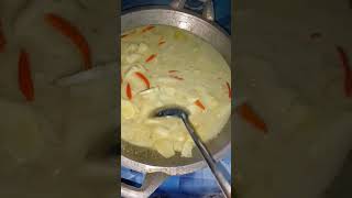 Sayur santen umbut kelapa #shorts #shortvideo #cooking #umbut #kelapa #pondoh