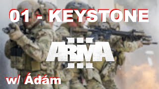 ARMA 3 APEX 1. RÉSZ - KEYSTONE: LELŐTTÉK, MIELŐTT ODAÉRTÜNK! :(