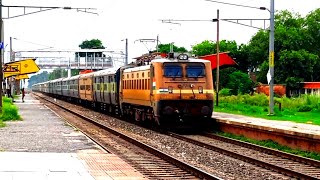 New Trending back to back 18 High Speed trains || Indian Railways Trains 😱