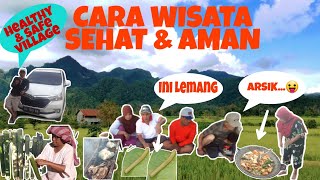 #tips liburan sehat  #makan di pinggir sawah   CARA WISATA SEHAT dan AMAN