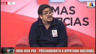 Juan Paz: "Chahla hace campaña con el esfuerzo que hicimos los trabajadores de la salud en pandemia"