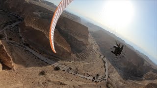 paramotor beautiful place