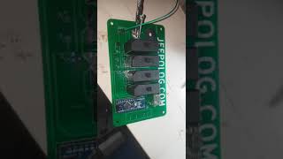 Arduino controlled car battery saver latch relays board