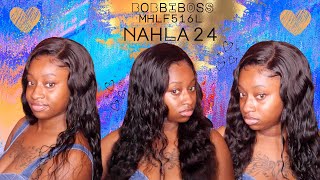 EASY BREEZY SLAYAGE! Bobbi Boss MHLF516L Nahla 24 Ft. Wigtypes