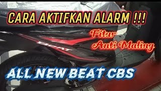 Cara Aktifkan ALARM All New Beat Cbs@BangkitMotor87