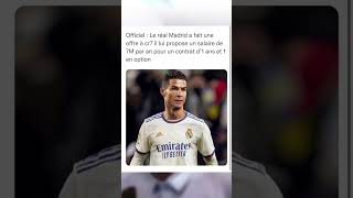 Pense vous que cr7 va accepter ? #cr7 #realmadrid #viral #fyp #contrat #madridistax13#shorts