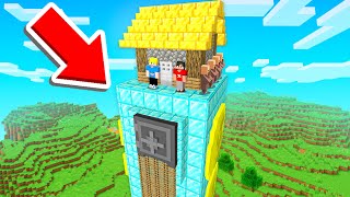 Sobrevivi em um Chunk de Rico no Minecraft!