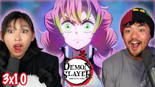 LOVE HASHIRA MITSURI KANROJI!!! | Girlfriend Reacts To Demon Slayer 3X10 REACTION!