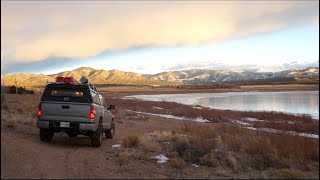 Wintertime Colorado Truck Camping