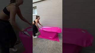 Pink Cold Plunge Tub | Endurance Unboxing to First Dip