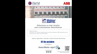 Soluciones en baja tensión para instalaciones fotovoltaicas   ABB