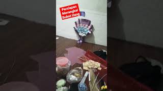 Persiapan Merangkai Buket Uang, Ide Usaha #shorts