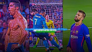 Cristiano Ronaldo VS Barcelona - 4K60fps With AE CC-