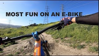 GIANT E-BIKE IS MY FAVORITE BIKE YET!!