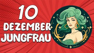 GUTE NACHRICHTEN KOMMEN AUF DICH ZU 💖 JUNGFRAU ♍ HEUTE, 10. Dezember 2024