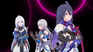 MMD Happy Valentine Honkai Star Rail Bronya x Seele - Bronseele You wanna dance