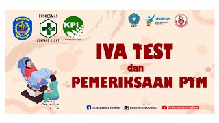 Kegiatan IVA TEST dan Pemeriksaan PTM