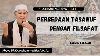 Buya Rusfi || PERBEDAAN TASAWUF DENGAN FILSAFAT.