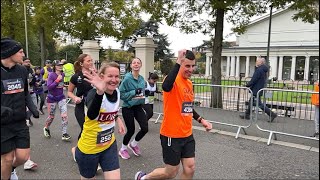 Leicester half marathon and 10km run with a bunch of legends