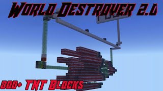 World Destroyer 2.0 | TNT MISSILE | 800+ TNT BLOCKS |