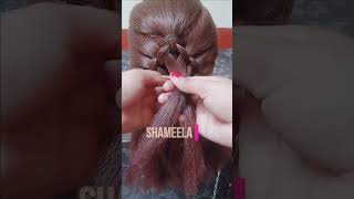 Tricky Hairstyle | Loop Tool | hair Accessories | Topsy tail #shortvideo #youtubeshorts #ytshorts