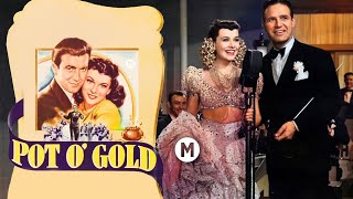 Ouro do Céu (1941) - Legendado 🇧🇷 - Filmes Clássicos - Pot o' Gold - Comédia/Música/Romance/Musical