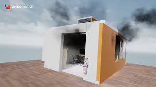 Realistic Smoke on Mobile VR - OneBonsai VR 🥽 Fire Training 🔥