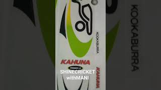 Kookaburra Kahuna Retro Cricket Bat #cricket #stickers #chrome #uv #clubcricket #kookaburra #bats