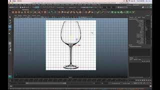 3D Basics in Maya - Modeling a Wine Galss