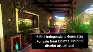 6Bhk Independent Home stay For sale Bhimtal Nainital district uttrakhand 🏡 8218146955