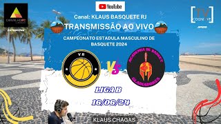 AO VIVO | Jogo de Basquete | VR Basketball x Gladiadores adulto Liga B LSB