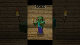 Zombi don't expect this 😂                 -                       #shorts  #minecraft #minecraftmeme